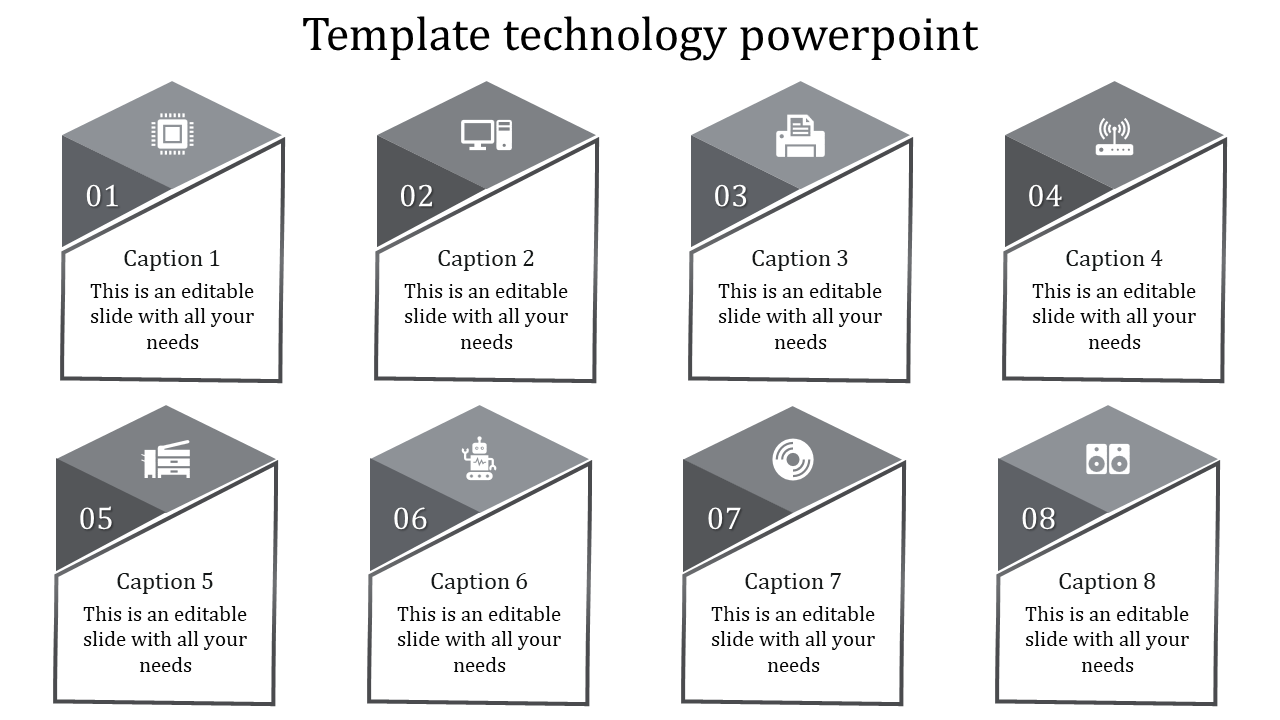 Our Predesigned Template Technology PowerPoint Presentation